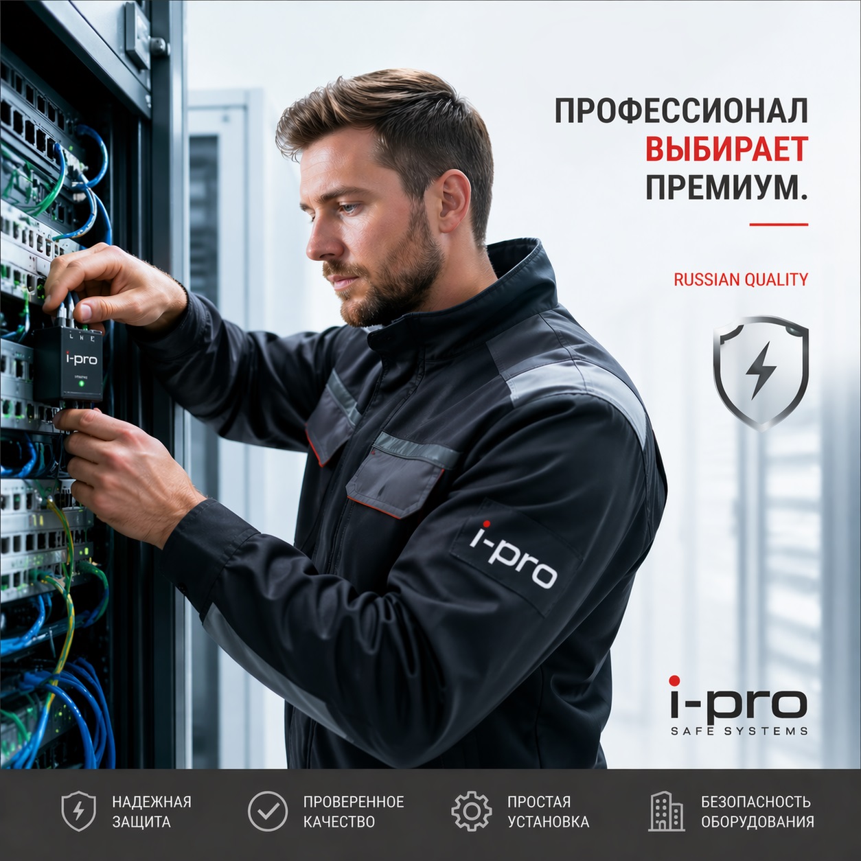 Инженер выбирает i-Pro — профессиональная грозозащита